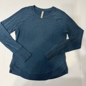 Athleta Blue Crewneck Sweater Small